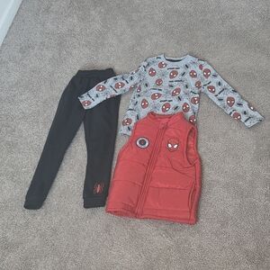 Marvel Kids Matching Set - Red, Black, Gray